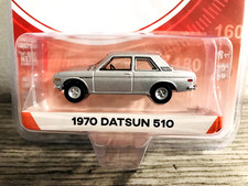 1970 DATSUN 510 BLUEBIRD 2-DOOR SEDAN 1:64 BRAND NEW DIECAST MODEL BY GREENLIGHT