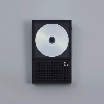KM5 Bluetooth CD Player Instant Disk Audio CP2 Schwarz CP2-001-W Display Audio