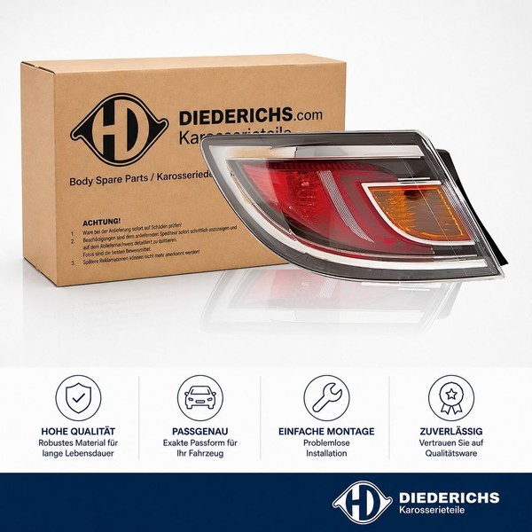 Heckleuchte Links Diederichs 5626191 FÜR Mazda-image