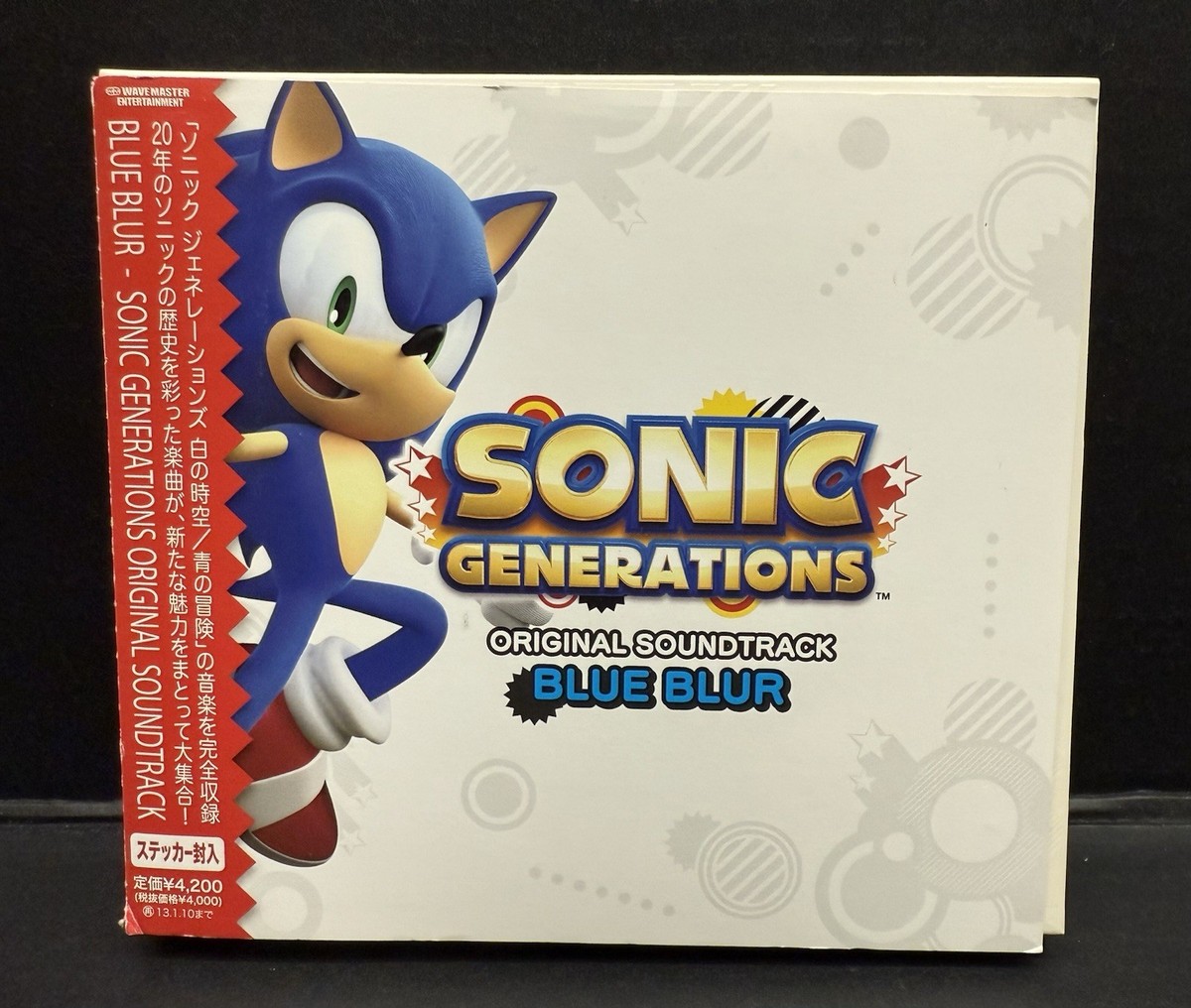 アニメ SONIC GENERATIONS Soundtrack BLUE BLUR Sonic The Hedgehog Generations Music Soundtrack Blue Blur CD Set