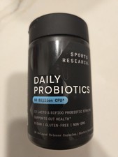 Daily Probiotics w/ Prebiotics 60 Billion CFU Vegan Gut  Digestive Health 30ct