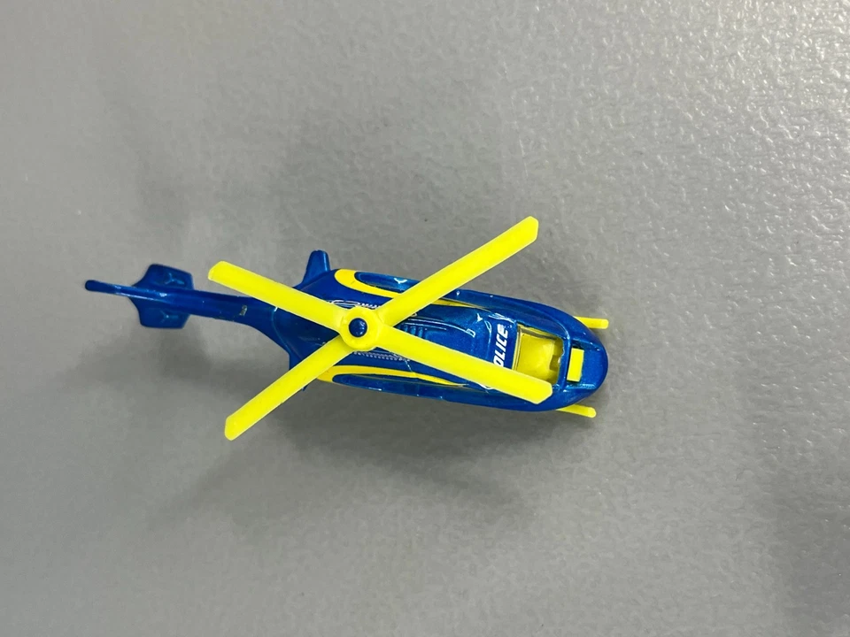 Lot of 3 Diecast Planes & Helicopter, Stunt Plane, A-4E Skyhawk, Police Chopper - Image 4 of 4