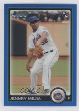 2010 Bowman Draft Chrome Blue Refractor 7/199 Jenrry Mejia #BDP96 0a1