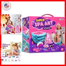 Kids Spa Day Kit for Girls Toy - Nail Polish Set for Girls Gifts 7-12 - Foot ...