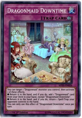 Dragonmaid Downtime 1st Edition Super Rare MYFI MYFI-EN026 LP