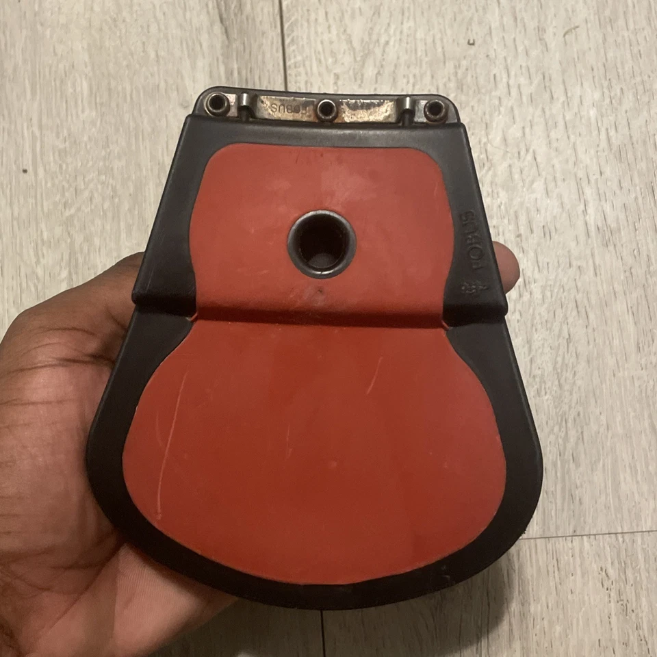 Funda de paleta Fobus GL4 Glock se adapta a 29,30,39 - mano derecha - negra Foto 3 de 4