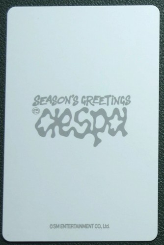 AESPA 2025 Season's Greetings Special Edition Member Photocards Official - Picture 3 of 10
