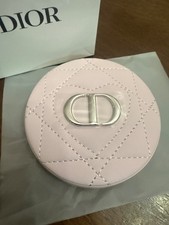 Dior Beauty Pink Silver Makeup Compact Mirror VIP Gift New in Box