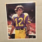 Joe Namath Autographed 8x10 color personalized signed photo in a Rams uniform
