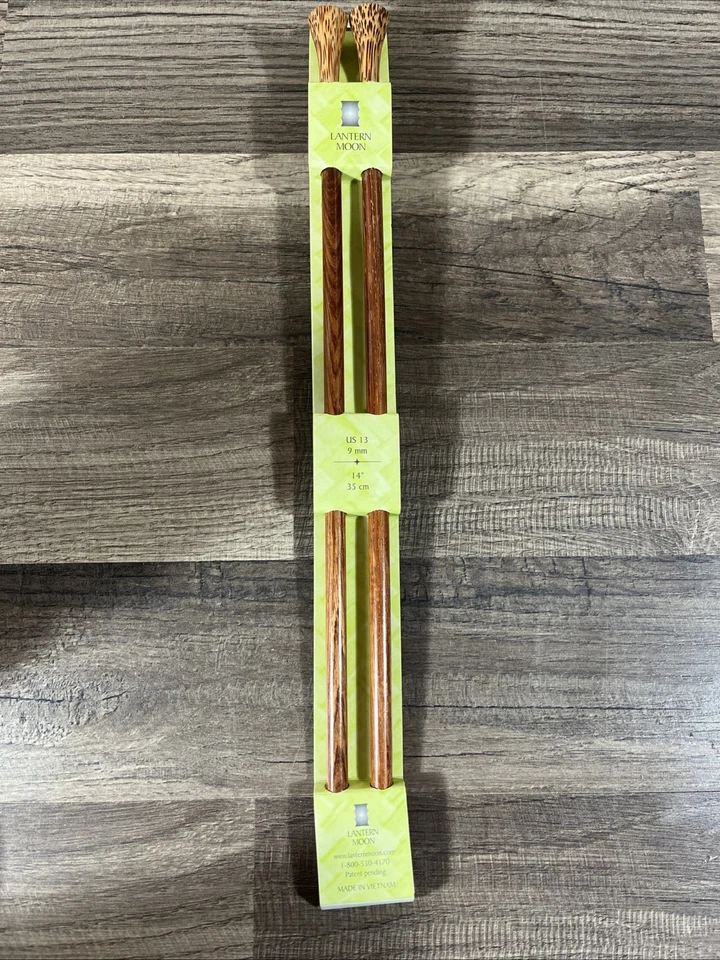 Lantern Moon 14" 35 cm Palisander Single Point Stricknadeln US 13 (9mm)