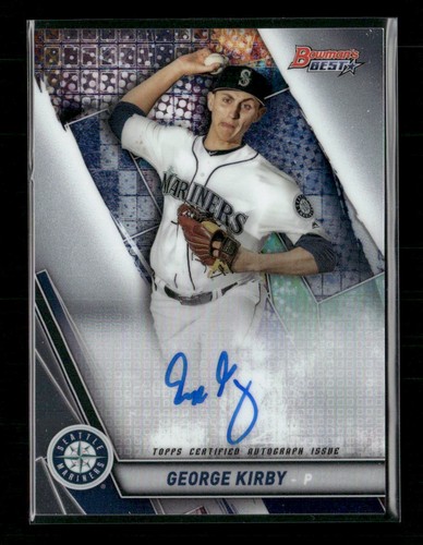 George Kirby #B19-GK 2019 Bowman's Best of 2019 Autographs card
