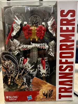 New 2014 Hasbro Transformers AOE Dinobot Slog Amazon Exlcusive Thrilling 30