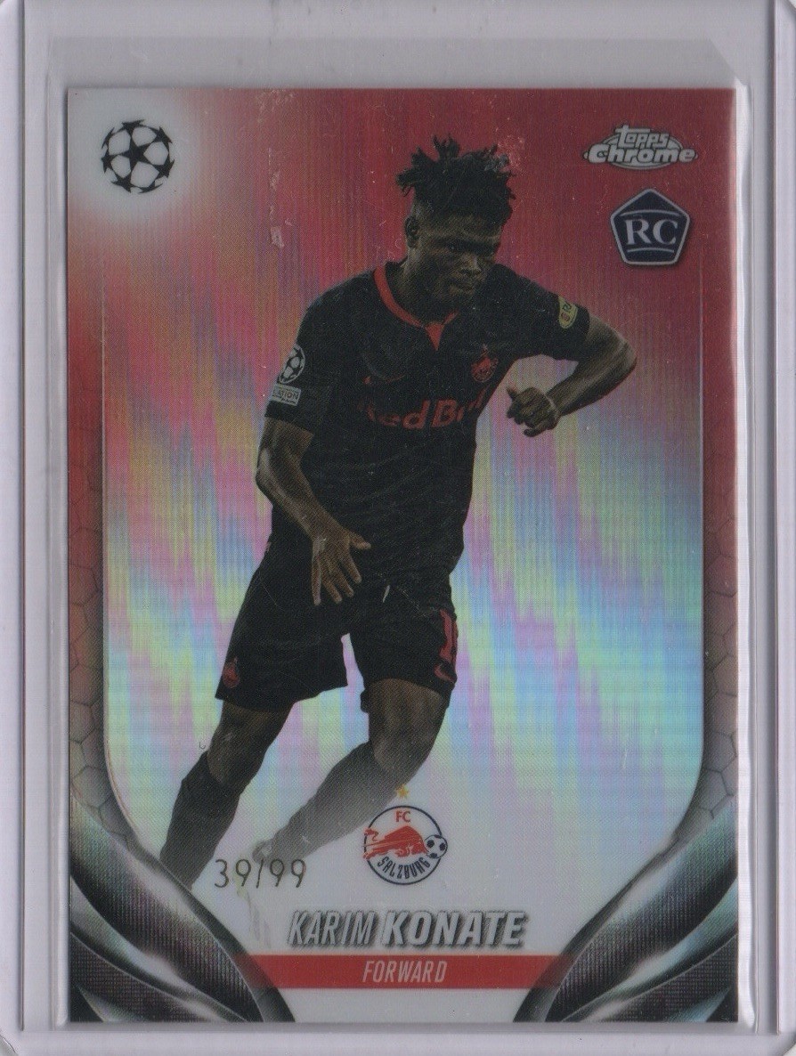 2023 Topps Chrome UEFA #30 KARIM KONATE Rookie Color Match /99