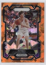 2024-25 Panini Prizm Draft Picks Orange Ice Prizm PJ Hall #55 fm0
