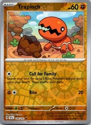 Trapinch 104/191 Surging Sparks Reverse Holo Common
