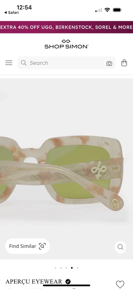 Очки женские Apercu Eyewear From Maria Bernad Collaboration - Изображение 2 из 4