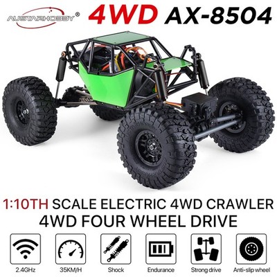 AUSTARHOBBY AX-8504 1/10 4WD 2,4G 35KM/H Rock Crawler RC Car mit Rohrrollenkäfig