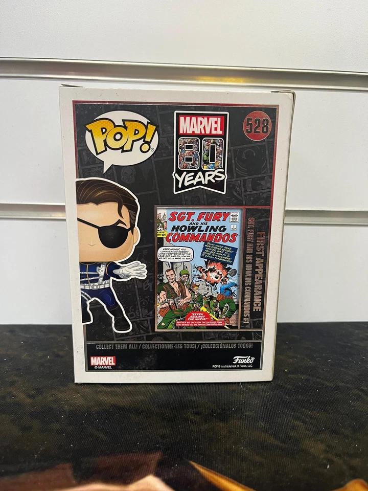 Funko Pop! Vinilo exclusivo de la Convención de Otoño Marvel 80 Years Nick Fury #528 2019 Foto 3 de 4