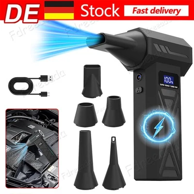 MARKENLOS Portable 120000 RPM Jet Dry Mini Blower Air Blower Super Jet Fan Turbo Violent