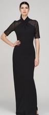 NWOT Js Collections AITANA COLUMN GOWN Size 12 SOLD OUT