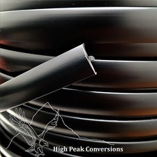 Black Single lip  T Trim edging for 15mm furniture board - 100 Metres