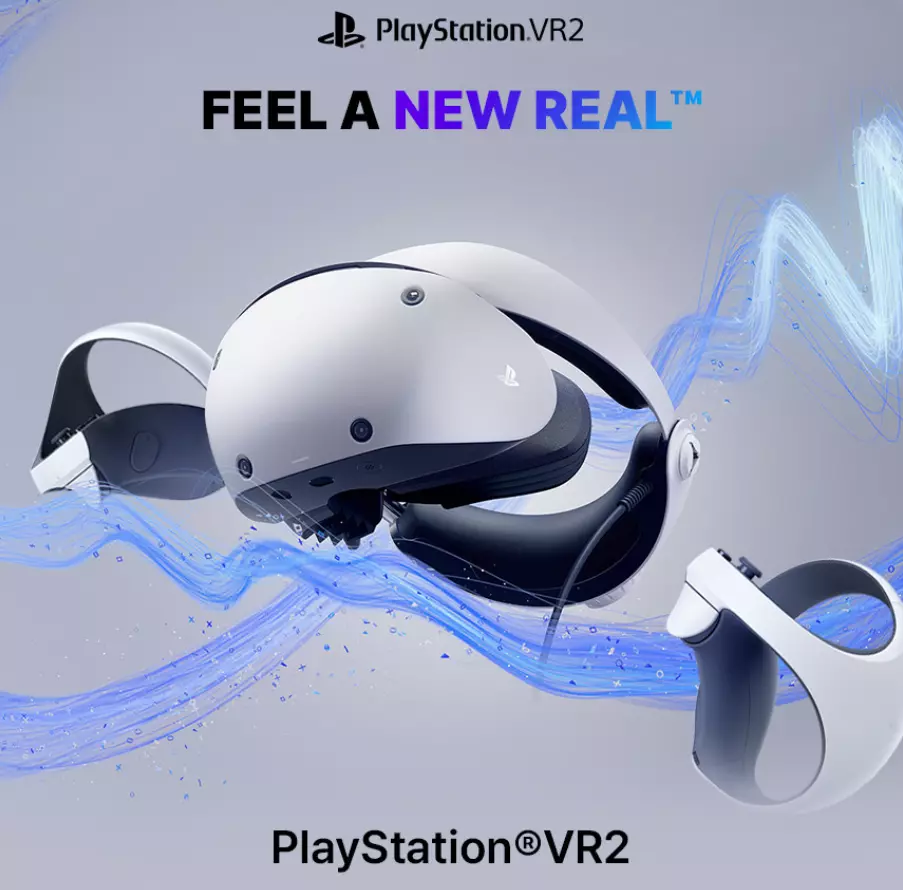 Original Sony PlayStation VR2 Headset PS VR2 Virtual Reality