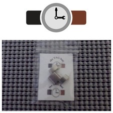 New TAG Heuer AquaRacer 18mm Link/Pin/Tube -Brushed Fin Center and Outers