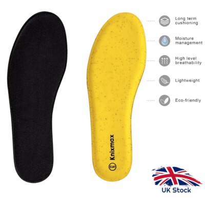 Memory Foam Shoe Insoles For Men Women Running Trainer Inner