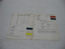 1956 Chevrolet Truck Original Dupont 2 Page Paint Color Chip Chart 1956 Chevrolet Truck Original Dupont 2 Page Paint Color Chip Chart