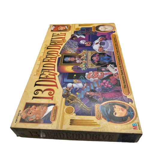 Vintage 1993 13 Dead End Drive Game by Milton Bradley