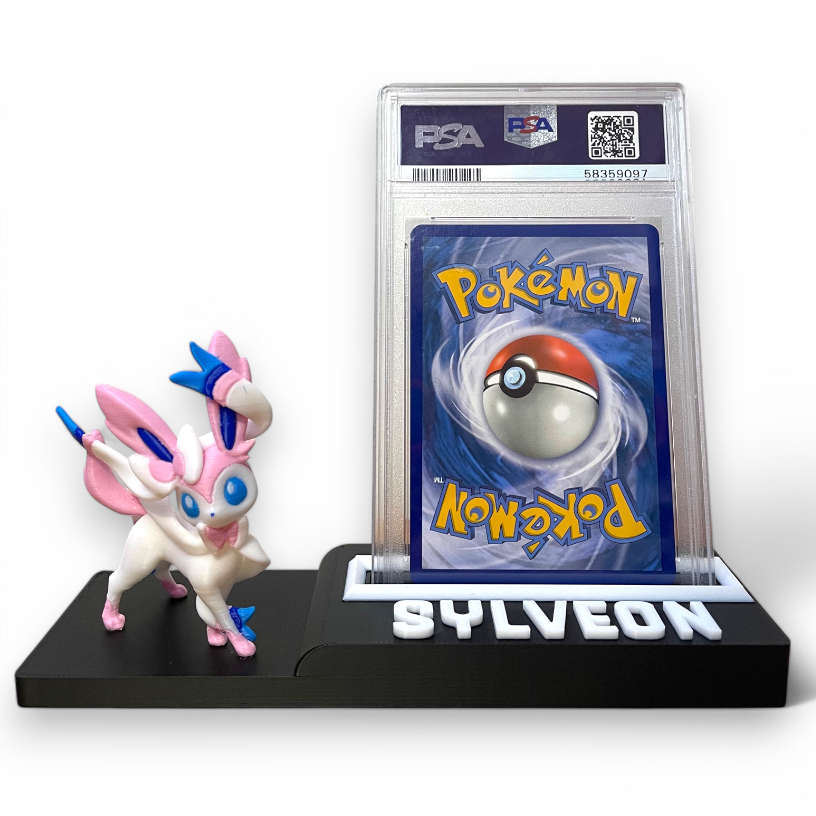 PSA/ACE Pokemon Card Holder SYLVEON Stand Display Graded Choose your Pokemon