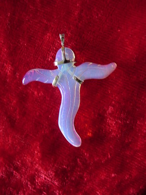 Opalit Engel Anhänger Sterlingsilber (klein) von Paul Harrison