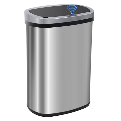 FDW Garbage Can 13 Gallon 50 Liter Kitchen Trash Can for Bathroom Bedroom Hom...