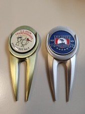 2 Two Divot Tool US Open Golf 2010  2014with Ball Marker