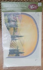 Tatouage Dry Rub Transfer Scenic Tuscan Italy Vineyard Window Theme