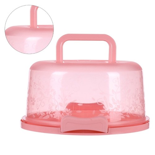 Cake Holder with Handle Easy to Store and Carry Pastry Boxes Cupcake Container - Picture 9 of 10