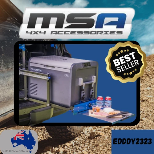 MSA 4X4 DS50 FRIDGE HEAVY DUTY DROP SLIDE WITH TABLE
