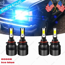 For Honda Accord 1997-2007 Civic 2004 8000k C9 Combo Led Headlight High Low Bulb
