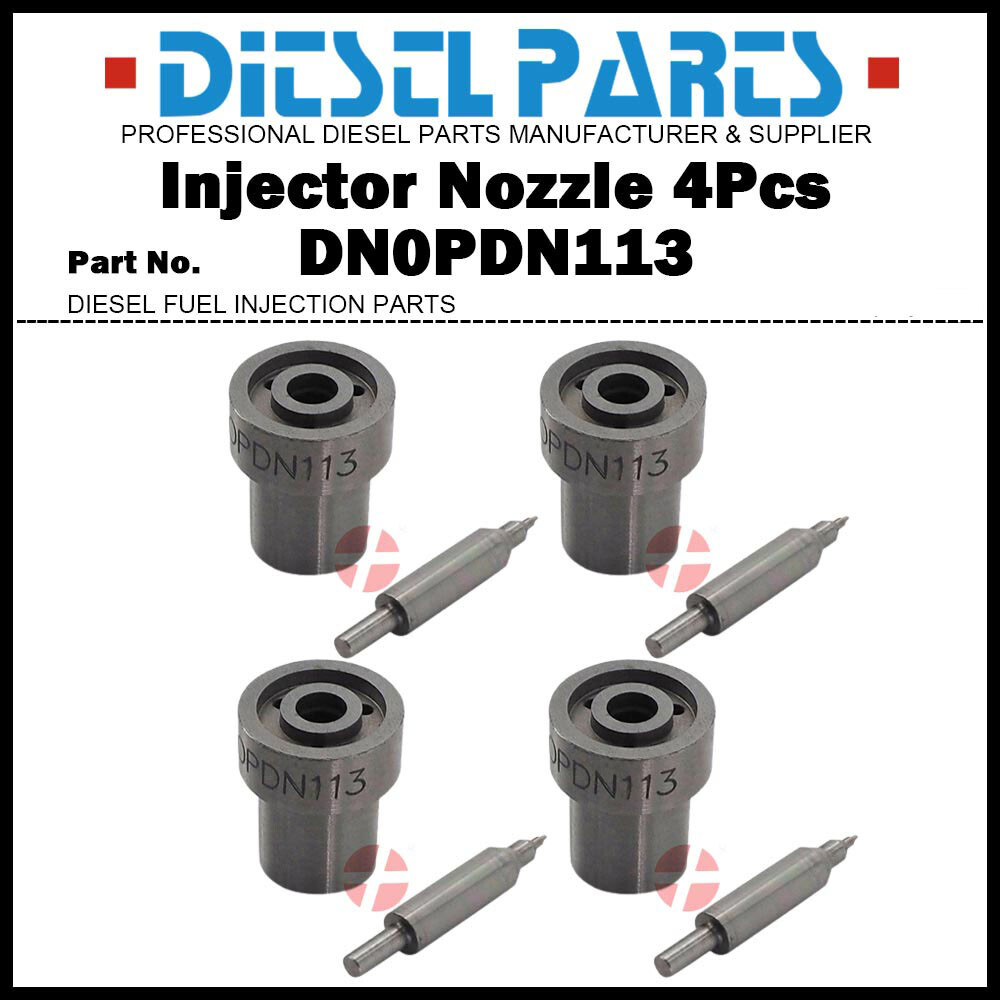インノイル 4x Fuel Injector Nozzle NP-DN0PDN113 for Nissan Navara D21 TD23