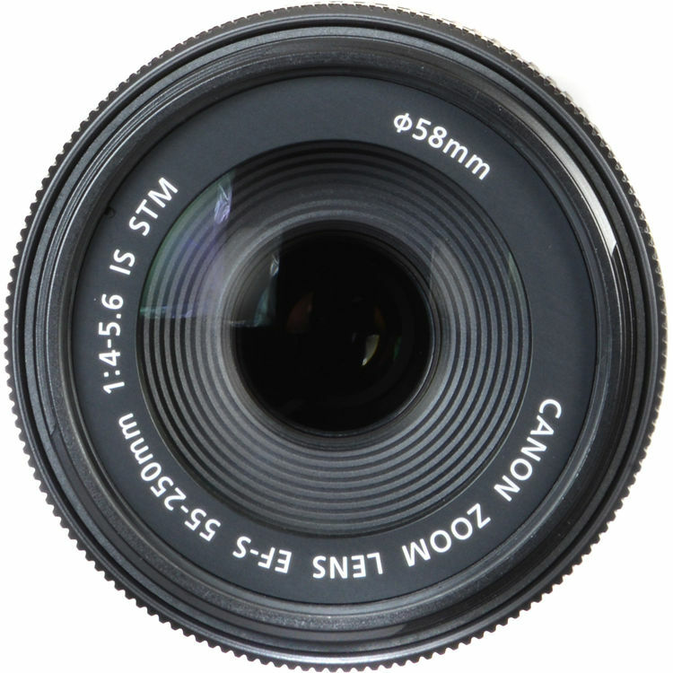 15293 ★送込良品★ Canon EF-S 55-250mm IS STM Canon EF-S 55-250mm f/4-5.6 IS STM Lens - 20PC Accessory