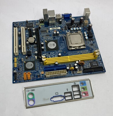 Gigabyte GA-T671MG REV: 1.1 Sockel 775 (LGA775) Hauptplatine und Backplate