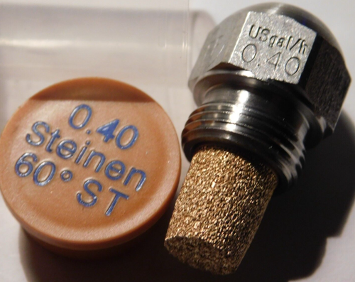 Buse Gicleur De Brûleur Fioul Steinen 0.50 45° HT - Qualité USA - Pièce Neuve Pour Chaudière