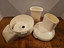 Sunbeam Model 14081 Oskar Food Processor Replacement Part Lid, chute & Pusher