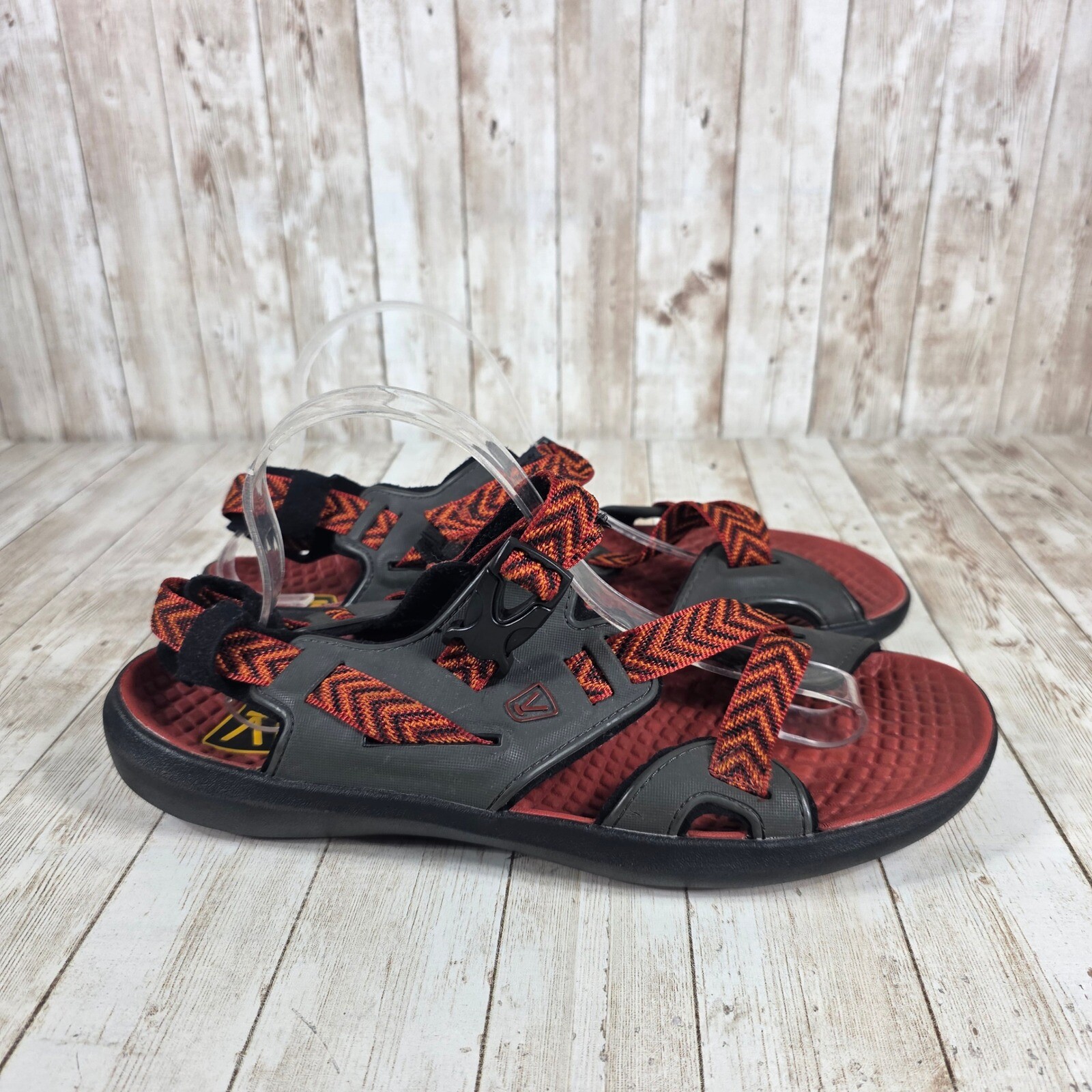 Sandali Keen uomo sportivi escursionismo cinturini acqua regolabili leggeri taglia 12