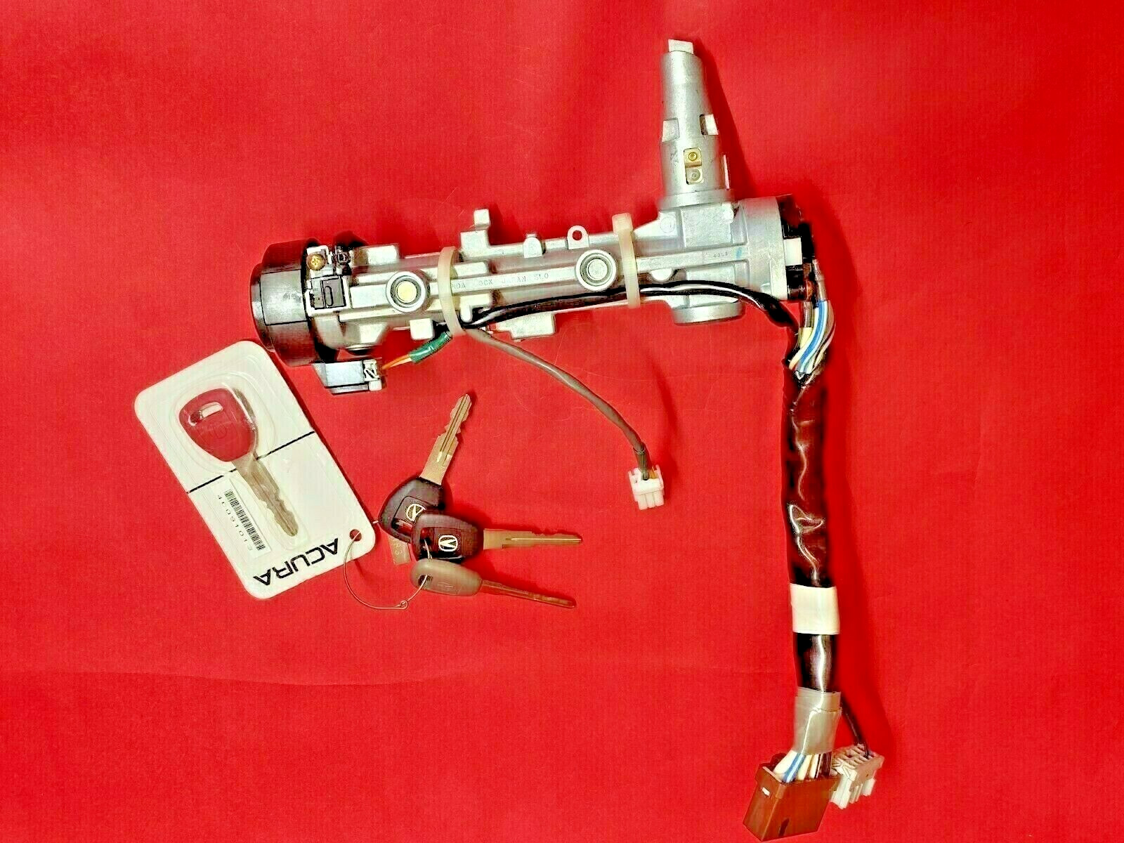 OEM Acura US482 Ignition Lock and Cylinder Switch with 4 KEY for Acura NSX 97/05