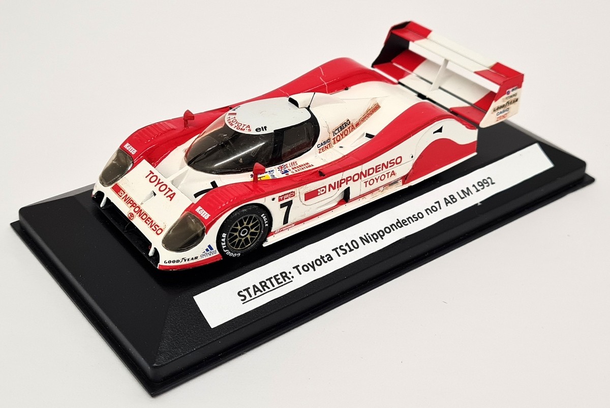 Altaya 1/43 Scale MW1ALA0038 - Toyota TS 10 #33 24h Le Mans 1992 - R.M