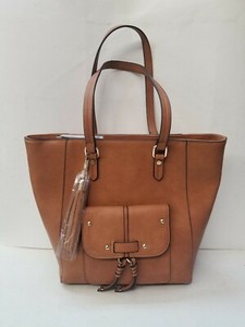tote bolsa cognac