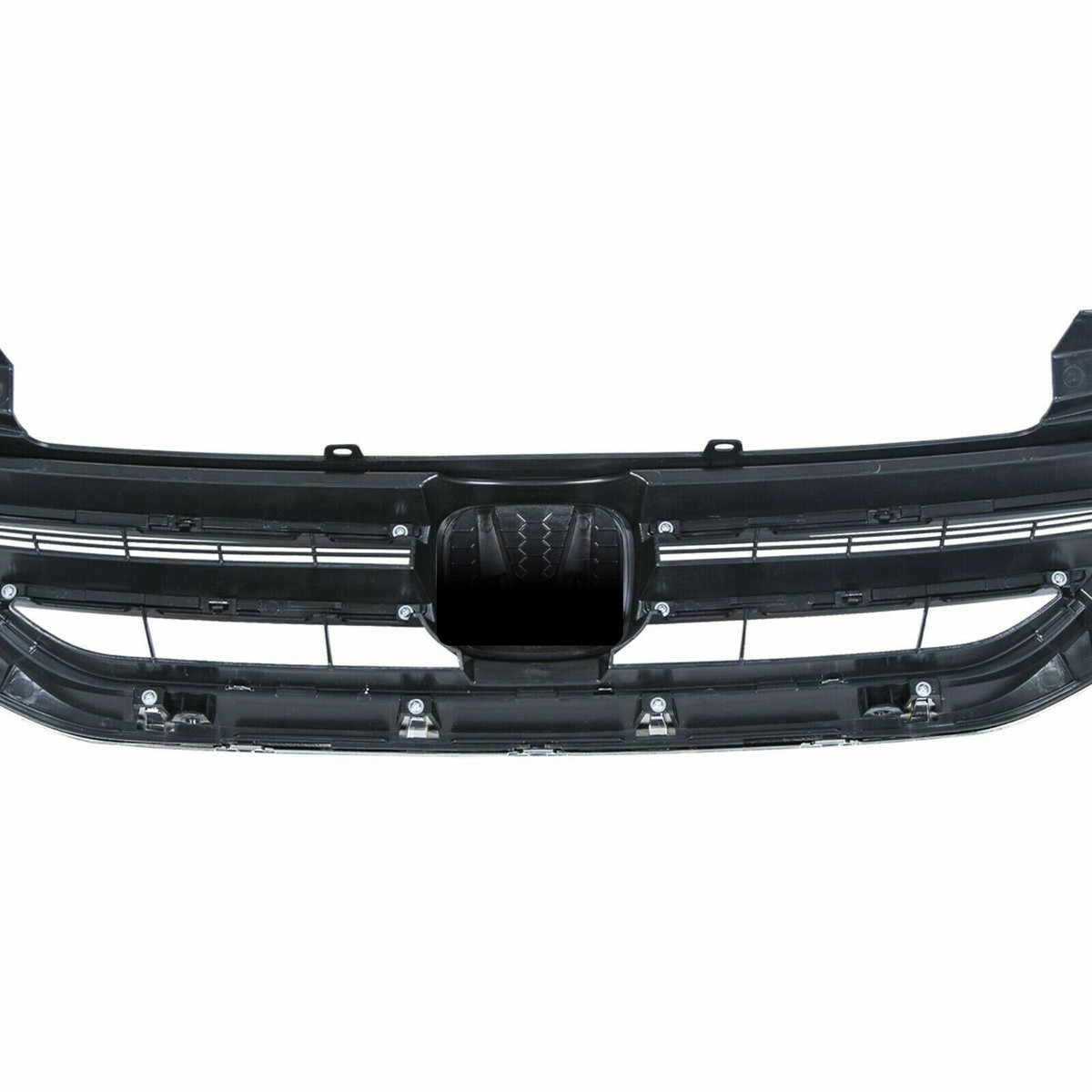 Grilles For Honda Civic Chrome JDM Style Front Hood Grille For 2013-2015 Honda Accord Sedan - Direct Fit Replacement Honda Accord Hood Grille