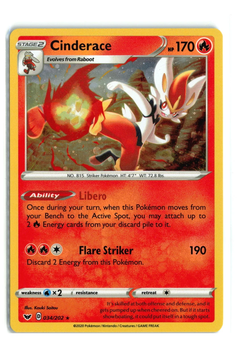 Cinderace Pokmon TCG Cards for sale | eBay Cinderace Pokmon TCG Cards for sale | eBay