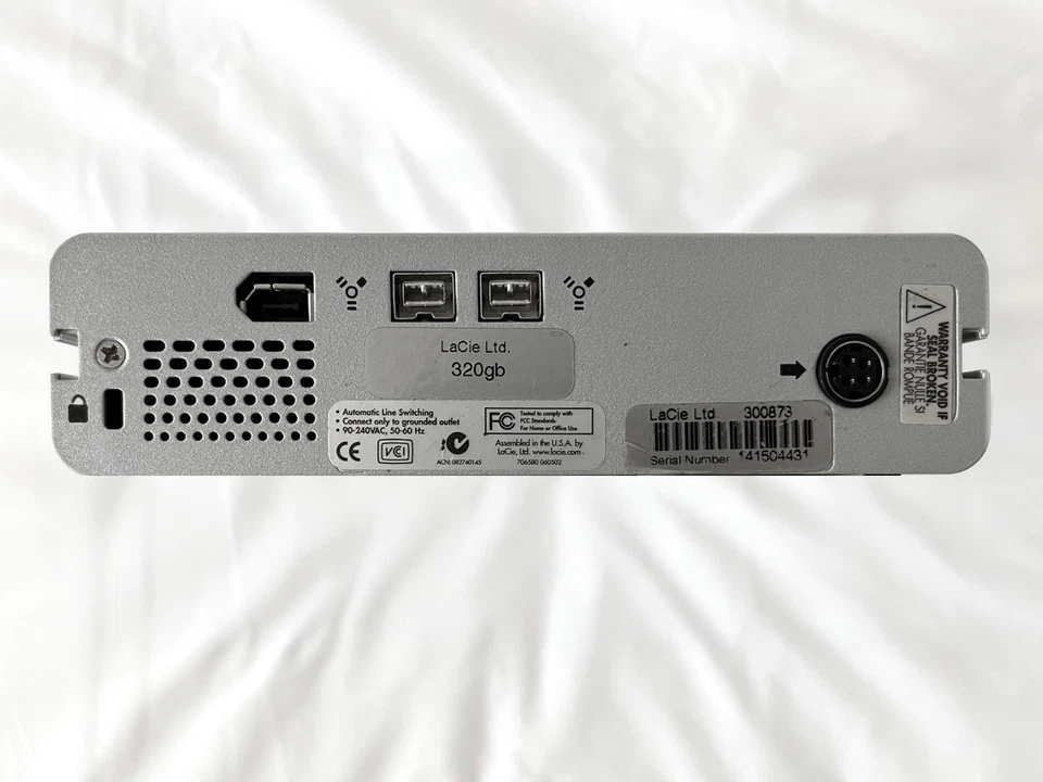 LACIE Automatic Line Switching 320GB EXTERNAL HARD DRIVE - Image 4 of 4